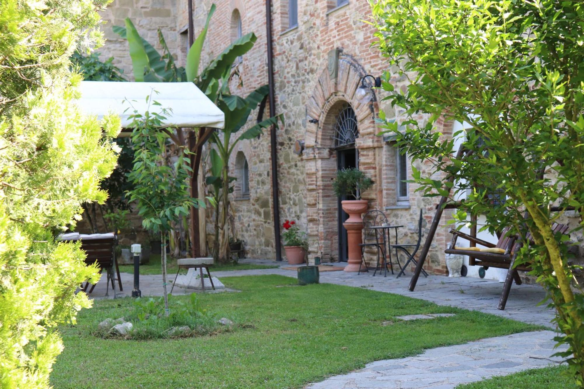 Badia Il Vingone Pensionat Città di Castello Exteriör bild